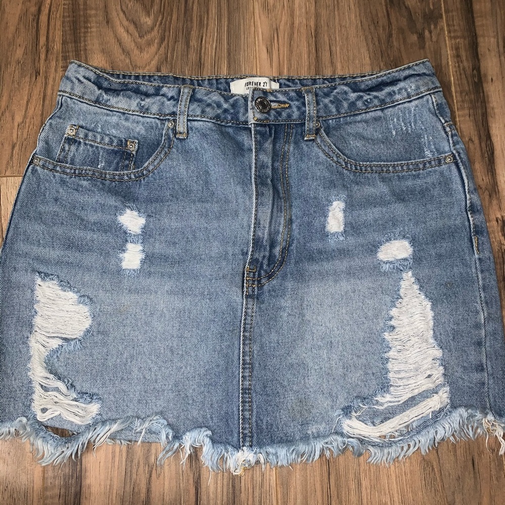 Jean skirt